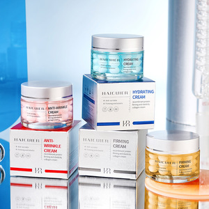 Gel Hidratante Iluminador, Crema Hidratante Blanqueadora Antienvejecimiento con Niacinamida, Cápsulas de Gelatina de Colágeno Rosa, Crema Facial - Product Image 3