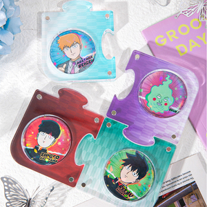Spot Wholesale New Creative Wholesale Puzzle Badge <b>Storage</b> Card Brick Stand Transparent Magnetic Acrylic Display - Product Image 1