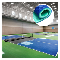 Fournisseur OEM/ODM : Tapis de sport en PVC de qualité supérieure pour tennis de table et terrain de futsal, surface anti-UV, installation rapide, article durable