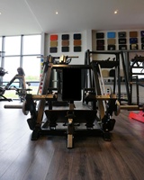 Máquina de Remo Lineal para Gimnasio, Equipo de Ejercicio para Espalda, Remo para Deltoides, Máquina de Entrenamiento de Fuerza Lateral para Espalda