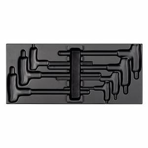 Juego de Llaves Hexagonales Industriales 415x188x45 mm, Plástico, Óxido Negro, Modelo Imperial en Pulgadas 519/280HATXV - Product Image 1