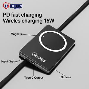 Mini Batería Externa Inalámbrica Portátil, Cargador Magnético de 5000 mAh para Teléfono Celular - Product Image 2