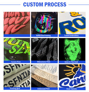 Custom Streetwear Embroidery Applique <b>T</b> <b>Shirt</b> Design Striped <b>Button</b> Up Polo <b>Shirt</b> Oversized Double Layer <b>Long</b> <b>Sleeve</b> <b>T</b>-<b>shirt</b> - Product Image 6