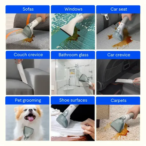 Aspiradora Eléctrica Portátil para Uso Doméstico y Hotelero con Funciones de Secado de Alfombras, Eliminación de Manchas y Lavado de Sofás - Product Image 3