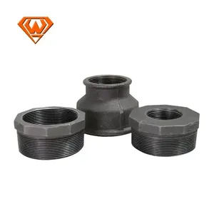 Đen dễ uốn sắt phụ kiện đường ống mạ kẽm 3/4 inch phụ kiện đường ống ổ cắm sản phẩm - Product Image 5