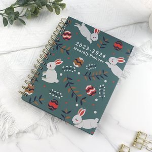 Cuaderno personalizado en espiral, Agenda con estampado personalizado, cuadrícula de puntos, diario escolar - Product Image 3