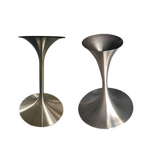 إكسسوارات أرجل طاولة مخصصة بسيطة وراقية على شكل طبق طائر وبيضاوي ومخروطي، مصنوعة من الصفائح المعدنية المختومة YaXin YX-11 - Product Image 3