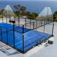 Pista de Pádel Panorámica Venus Glass para Clubes Deportivos - Materiales de Alta Calidad