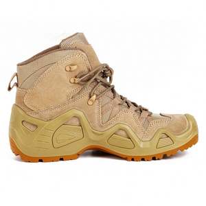 Servicio personalizado impermeable antideslizante zapatos de goma transpirable absorción de golpes escalada senderismo deporte botas tácticas - Product Image 4