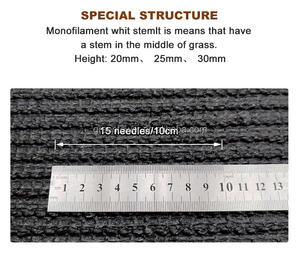 Tour verte de haute qualité 30mm hauteur de pile jaune <span class=keywords><strong>gazon</strong></span> <span class=keywords><strong>synthétique</strong></span> artificiel tapis Cesped <span class=keywords><strong>gazon</strong></span> artificiel pour l'extérieur - Product Image 5