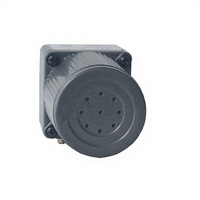 Moteur à induction à engrenages réversible AC YN60 110/220V monophasé 60mm 4-10W IP44 micro-réducteur encastré à montage par bride pour poêle à granulés