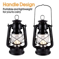 Lampe à huile en fer à mèche Vintage, lanternes de Camping, lampe Portable, tête de mort, batterie légère, lampes à huile rétro, lanterne à kérosène