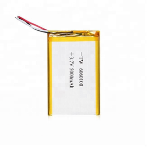 6060100 5000mAh 3,7 V large capacity size rechargeable small lithium polymer Ion battery - Product Image 2