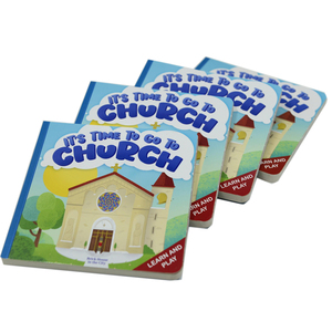 Caifeng - Libros de Cartón Personalizados a Todo Color para Niños de <span class=keywords><strong>1</strong></span> a 3 Años, Impresión CMYK, Encuadernación Perfecta de Alta Calidad, Laminación de Película - Product Image 1