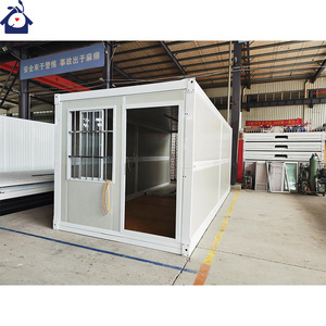 บ้านตู้คอนเทนเนอร์สำเร็จรูปแบบพับได้40ft 20FT บ้านตู้คอนเทนเนอร์สำเร็จรูปติดตั้งง่าย - Product Image 1