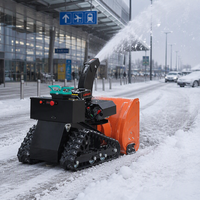 Machine de déneigement et de balayage télécommandée robuste Loncin 420cc 15HP EPA avec une largeur de 1000 mm