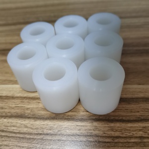 Joint rond en polyamide <span class=keywords><strong>plastique</strong></span> personnalisé d'usine Entretoises cylindriques en <span class=keywords><strong>plastique</strong></span> Nylon POM PTFE <span class=keywords><strong>Entretoise</strong></span> de <span class=keywords><strong>tube</strong></span> - Product Image 1