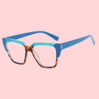 Montures de lunettes carrées rétro tendance anti-lumière bleue pour femmes, lunettes optiques de haute qualité pour myopie, monture complète pour la lecture