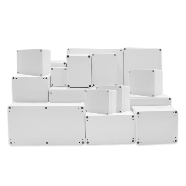 Waterproof Junction Box Case Ip65 Electrical Shell Custom ABS Plastic Outdoor Waterproof Coaxial Cable Junction Box