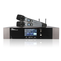 DK6500 Professioneller 3-in-1 DSP Karaoke-Audioprozessor 2X600W Verstärker Metallgehäuse App/Fernbedienung Stereo für Karaoke