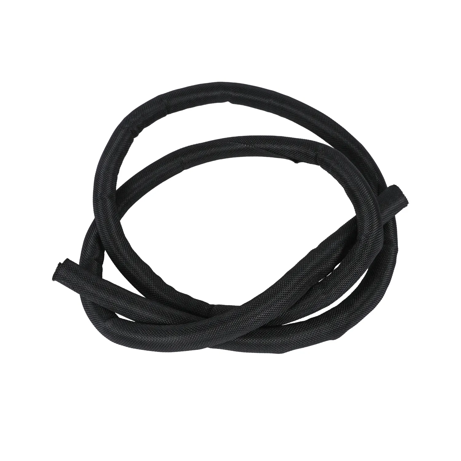 braided split-sleeve expandable wire wrap split braided wire sleeve