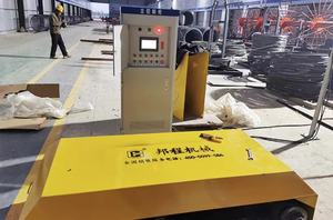 12 Metre Kafes Uzunluğunda Otomatik Donatı Çelik Tel Örgü Sarma Makinesi, 7.5KW Motorlu, Karayolu ve Köprü Projeleri için 1 Yıl Garantili - Product Image 2