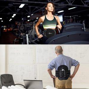 HKJD Rehabilitation Equipment Adjustable Pulley Lower Lumbar <strong>Back</strong> Support Spine LSO <strong>Back</strong> <strong>Brace</strong> for Herniated Disc, Sciatica - Product Image 3