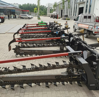 Zanjadora de Cadena de Alta Productividad de 1m de Ancho y 1m de Profundidad, Montada en Tractor, de 35-260 HP, con Ancho de Zanja de 25/40/50/60/80/150cm