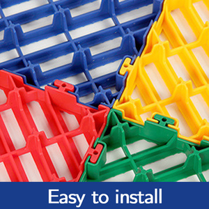 Alfombrilla de goma de piso entrelazado de venta de fábrica Piso de garaje modular - Product Image 3