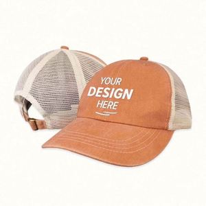 Manufacturer Quality Embroidery Customizable Low Price Summer Plain Baseball Mesh Foam Trucker <b>Hat</b> - Product Image 1