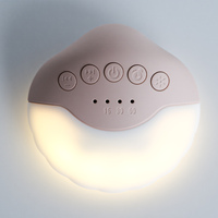 Mini machine à bruit blanc portable pour bébés et adultes, machine musicale pour le sommeil, apaisant sonore pour la chambre de bébé, boîte à musique, veilleuse