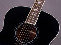 Guitare acoustique folk 6 cordes en bois d'épicéa brillant de 42 pouces, dos et côtés en acajou, mécaniques entièrement fermées, modèle C8 pour adulte