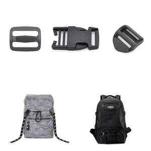 Hebilla de plástico de liberación lateral de 25 mm para bolsos, accesorio ajustable para mochilas de exterior - Product Image 4