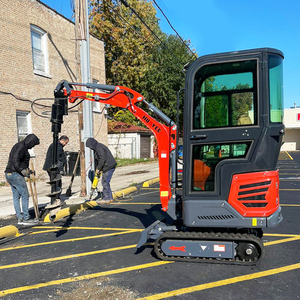 Envío Gratis: Nueva Miniexcavadora Agrícola de Orugas de 1.2 Toneladas con Motor, Precios Duraderos - Product Image 1