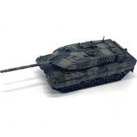 1/72 alman leopar 2A7 ana savaş tankı NATO Tricolor kamuflaj masaüstü koleksiyonu süs knick-knuck