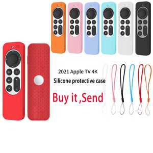 Funda protectora antigolpes de silicona para <span class=keywords><strong>Apple</strong></span> <span class=keywords><strong>TV</strong></span> 4K 2021 y <span class=keywords><strong>Apple</strong></span> <span class=keywords><strong>TV</strong></span> 4K 2021, Control remoto - Product Image 4