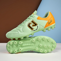 Chaussures de football de haute qualité, fabrication sur mesure, crampons pour terrain ferme, TPU, hommes, femmes, enfants, résistantes à l'usure, antidérapantes