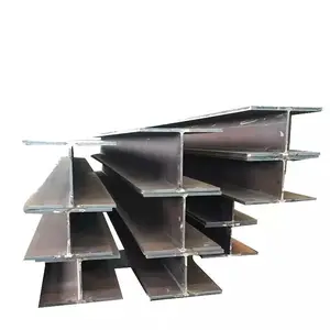 Vendita calda trave in acciaio al carbonio 6m 12m trave di metallo in acciaio a forma di H-Beam in magazzino