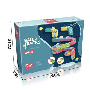 Jinying nouveau design bébé enfant en bas âge salle de <span class=keywords><strong>bain</strong></span> jouet baignoire <span class=keywords><strong>ventouse</strong></span> eau jouant balle en plastique bardage <span class=keywords><strong>bain</strong></span> piste <span class=keywords><strong>jeu</strong></span> - Product Image 5