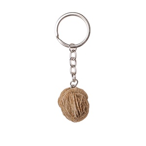 HZ Wholesale Hot Selling Raw Crystal Keychain Energy Crystal Desert Rose Keychain For Home Decoration