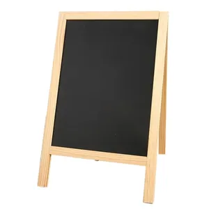 Mini Folding Bamboo Kids Tabletop Easel Chalkboard