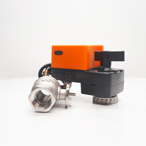 Winvall 11/4 ''11/2'' 2 ''fcu 2 cách SS304 van 0-10V Điều chỉnh van điều khiển lưu lượng nước bằng thép không gỉ - Product Image 6