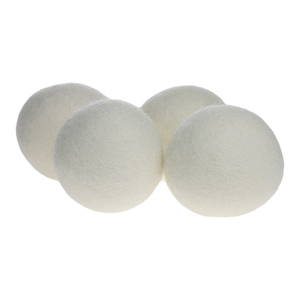 Boules de séchage en laine écologiques 100% laine de Nouvelle-Zélande 7cm Boules de séchage en laine 6 pièces - Product Image 2