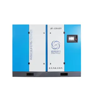 Oem Service Provided Low Noise Level 132kw Jufeng 8bar Two-stage Compression Air Screw Compressor