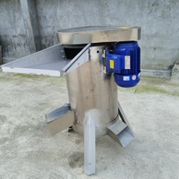 Commerciële rechtopstaande machine voor het verwijderen van perzik- en avocadozaden met motor 220V 4000W verwerkingslijn