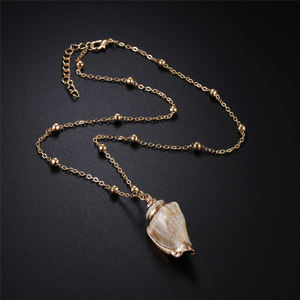 Ожерелье с подвеской из натурального ракушка - Product Image 3