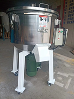 Mixer Plastik Vertikal PP PET PVC ABS dan Mixer Bubuk Warna Partikel serta Mixer Resin Blender Pelet Industri