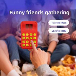 Yeni Tasarım Popüler Plastik Büyük Düğmeli 16 Sesli Mekanik Müzik Gürültü Çıkarıcı Şaka Ses Kutusu Hediye Tedarik Özelleştirme Hizmetleri - Product Image 6