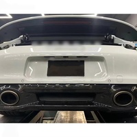 Diffuseur arrière en fibre de carbone sèche de style OEM modifié pour Porsche, lèvre arrière pour Porsche 992 Carrera S