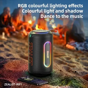 ZEALOT-MP1 Tragbarer Lautsprecher 60W <span class=keywords><strong>StormBox</strong></span> Blast Outdoor Kabelloser Lautsprecher IPX6 Wasserdicht Party Camping Lautsprecher 12H - Product Image 5